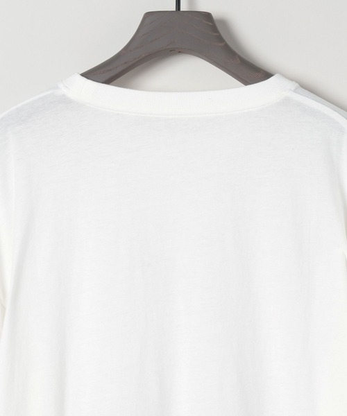 eL（エル）の「【eL】Cherry Tee LS/593012（Tシャツ/カットソー・レディース・オフホワイト/グレー・FREE）」の4枚目の写真