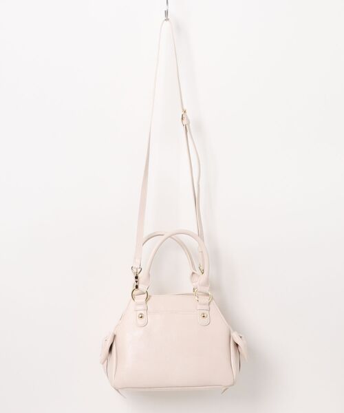 JILL STUART（ジルスチュアート）の「JILL STUART(ジル スチュアート)　ペコット　2WAYハンド（ハンドバッグ・レディース・キャメル/ピンク/アイボリー/ブラック・FREE）」の5枚目の写真