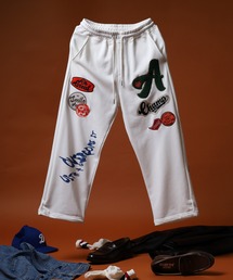 JUNGLE STORM（ジャングルストーム）の「JUNGLESTOTM カレッジワッペン付きスエットパンツ（スウェットパンツ）」