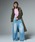 X-girl�i�G�b�N�X�K�[���j�́uSTAND COLLAR LONG COAT�i�X�e���J���[�R�[�g�j�v�b�x�[�W��