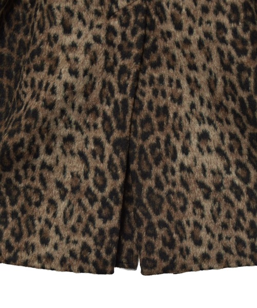 X-girl(エックスガール)の「STAND COLLAR LONG COAT(ステンカラーコート・レディース・ブラック/ベージュ・ONE SIZE)」の8枚目の写真