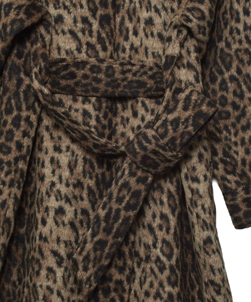 X-girl(エックスガール)の「STAND COLLAR LONG COAT(ステンカラーコート・レディース・ブラック/ベージュ・ONE SIZE)」の9枚目の写真