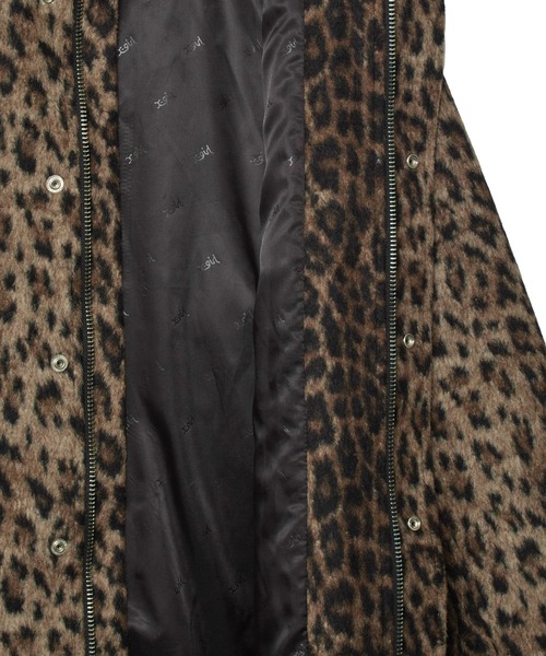 X-girl(エックスガール)の「STAND COLLAR LONG COAT(ステンカラーコート・レディース・ブラック/ベージュ・ONE SIZE)」の10枚目の写真