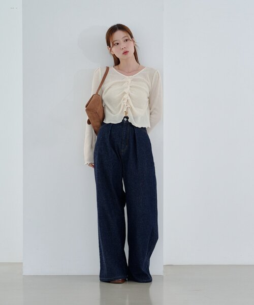 Kastane（カスタネ）の「【新色追加/2WAY/500mlペットボトル収納可】フラップワイドマルチBAG（トートバッグ・レディース・ベージュ/ブラック/アイボリー・FREE）」の12枚目の写真