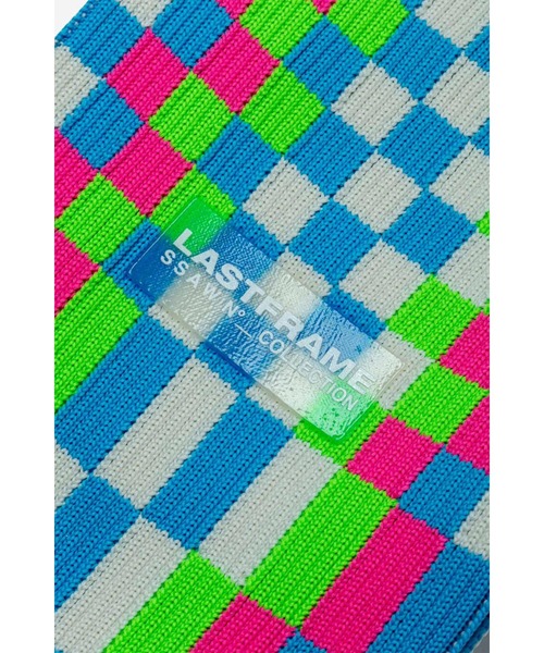 LASTFRAME(ラストフレーム)の「MULTI ICHIMATSU MARKET BAG SMALL(ショルダーバッグ・レディース・ブルー系その他/グレー系その他・SMALL)」の6枚目の写真