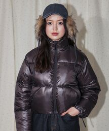 SEQUENZ（シークエンズ）の「【sqnz（エスキュンズ）】sqnz puffa short pading ladies / レディース パファ ダウン ジャケット 中綿 短丈 ドローコード（ダウンジャケット/コート）」