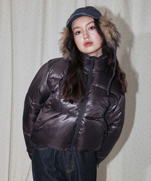 ジャケット・アウター   / short puffer down jacket THE NORTH FACE（ザ ノースフェイス） ダウンコート ダウンジャケット