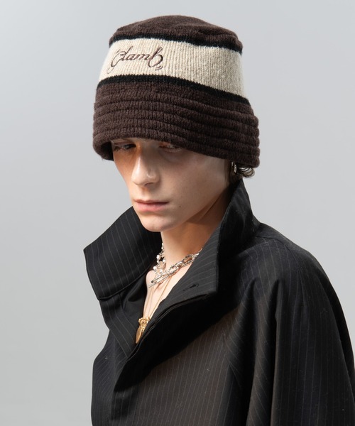 glamb（グラム）の「Rebirth Bucket Hat / リバースバケットハット（ハット・メンズ・ブラック/ブラウン・FREE）」の5枚目の写真