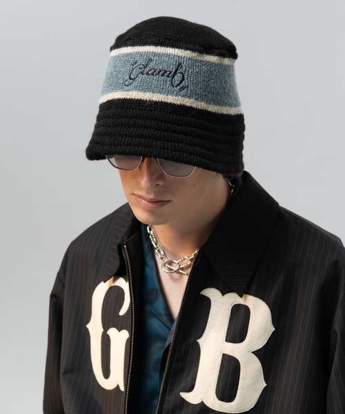 glamb（グラム）の「Rebirth Bucket Hat / リバースバケットハット（ハット・メンズ・ブラック/ブラウン・FREE）」の3枚目の写真