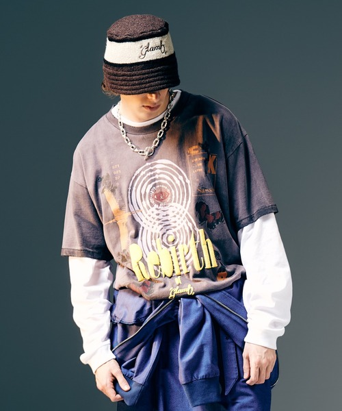 glamb（グラム）の「Rebirth Bucket Hat / リバースバケットハット（ハット・メンズ・ブラック/ブラウン・FREE）」の10枚目の写真
