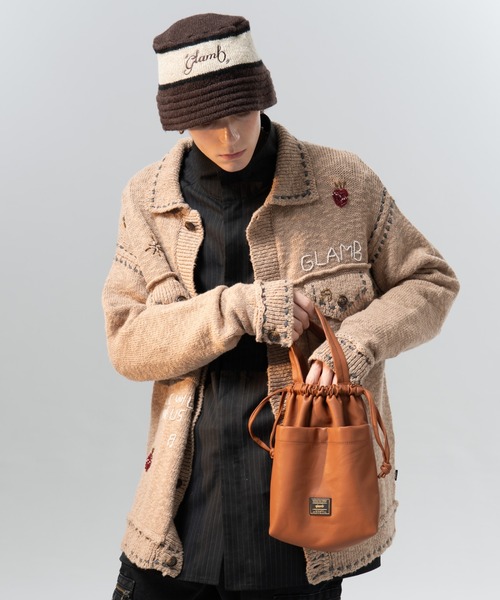 glamb（グラム）の「Rebirth Bucket Hat / リバースバケットハット（ハット・メンズ・ブラック/ブラウン・FREE）」の11枚目の写真