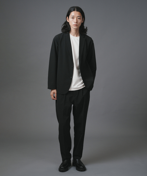 B.C STOCK(ベーセーストック)の「〈Breeze Func〉ブリーズファンク リラックスジャケット(テーラードジャケット・メンズ・ブラック/ネイビー/チャコールグレー・LARGE/MEDIUM)」の4枚目の写真