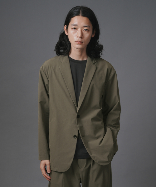 B.C STOCK(ベーセーストック)の「〈Breeze Func〉ブリーズファンク リラックスジャケット(テーラードジャケット・メンズ・ブラック/ネイビー/チャコールグレー・LARGE/MEDIUM)」の9枚目の写真