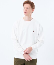 MACKINTOSH PHILOSOPHY | 【WEB&一部店舗限定】バッキンガムベア 10オンス裏パイル ワンポイントクルーネック(Tシャツ/カットソー)