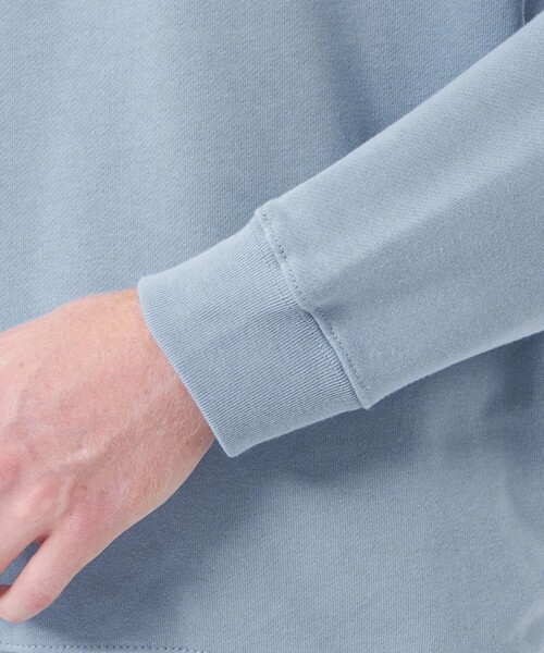 MACKINTOSH PHILOSOPHY（ﾏｯｷﾝﾄｯｼｭ ﾌｨﾛｿﾌｨｰ）の「【WEB&一部店舗限定】バッキンガムベア 10オンス裏パイル ワンポイントクルーネック（Tシャツ/カットソー・メンズ・ブルー系その他3/ホワイト/ダークネイビー/グリーン系その他5・38/40/42）」の12枚目の写真