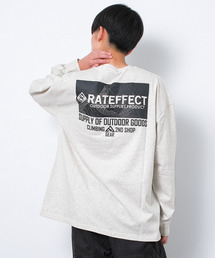 RAT EFFECT（ラットエフェクト）の「SUPPLY OUTDOORスーパーBIGロングTシャツ（Tシャツ/カットソー）」
