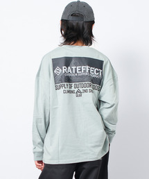 RAT EFFECT（ラットエフェクト）の「SUPPLY OUTDOORスーパーBIGロングTシャツ（Tシャツ/カットソー）」