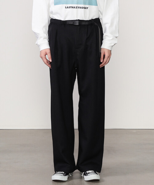 Gramicci | 〈別注〉2タックシームレスパンツ M size NAVY Gramicci | 〈別注〉2タックシームレスパンツ M size NAVY