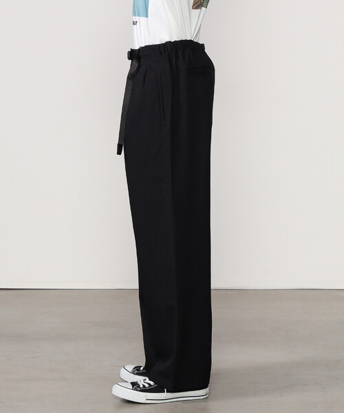 Gramicci | 〈別注〉2タックシームレスパンツ M size NAVY Gramicci | 〈別注〉2タックシームレスパンツ M size NAVY