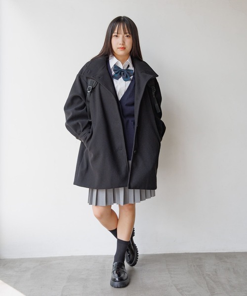 ごまり 新品 あむう akane パッチワーク ゆったりコート アウター コート | メゾンドアムウ