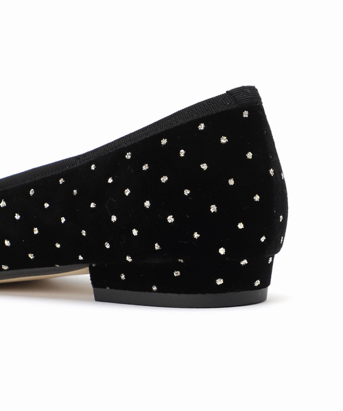 セール】《追加》ポインテッドグリッタードットバレエ（バレエシューズ