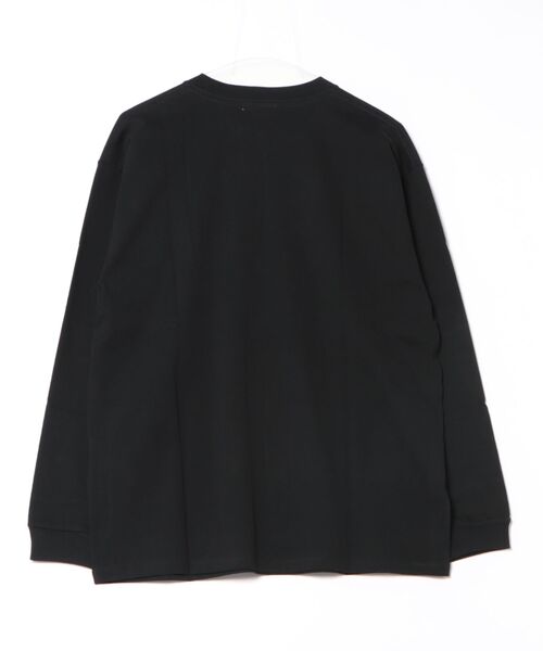 CLANE(クラネ)の「CLANE/クラネ/LOGO BASIC LONG TEE(Tシャツ/カットソー・レディース・ブラック/ホワイト・1/2)」の17枚目の写真