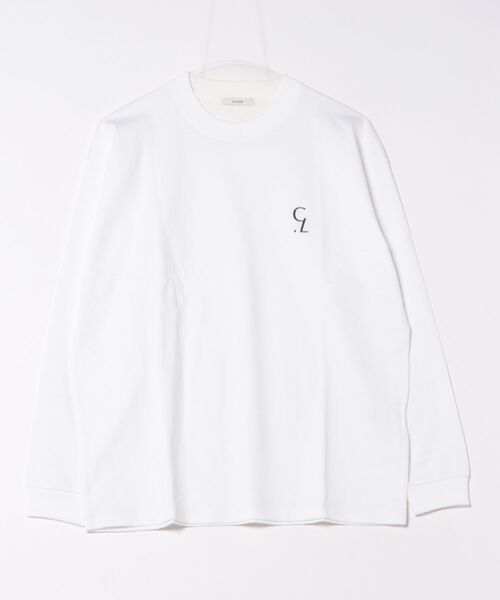 CLANE(クラネ)の「CLANE/クラネ/LOGO BASIC LONG TEE(Tシャツ/カットソー・レディース・ブラック/ホワイト・1/2)」の15枚目の写真
