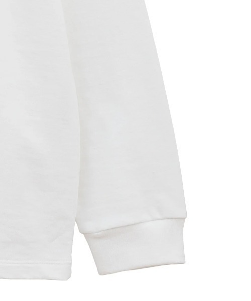 CLANE(クラネ)の「CLANE/クラネ/LOGO BASIC LONG TEE(Tシャツ/カットソー・レディース・ブラック/ホワイト・1/2)」の5枚目の写真