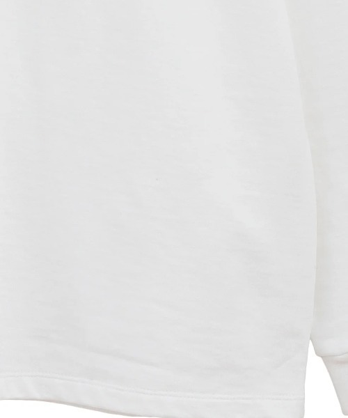CLANE(クラネ)の「CLANE/クラネ/LOGO BASIC LONG TEE(Tシャツ/カットソー・レディース・ブラック/ホワイト・1/2)」の6枚目の写真