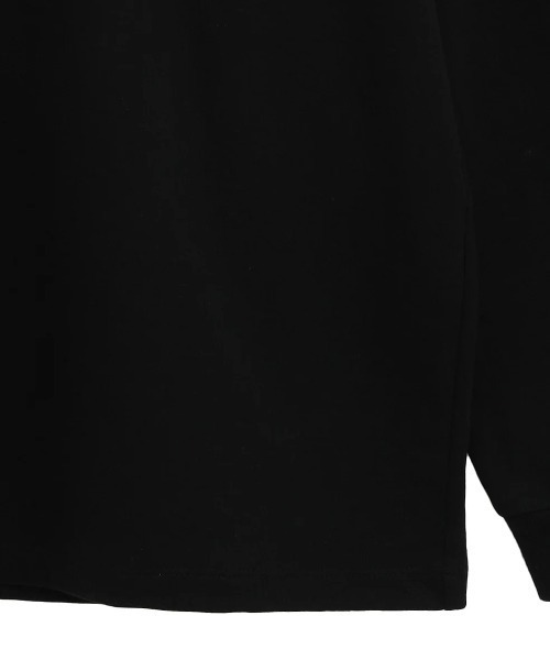 CLANE(クラネ)の「CLANE/クラネ/LOGO BASIC LONG TEE(Tシャツ/カットソー・レディース・ブラック/ホワイト・1/2)」の12枚目の写真