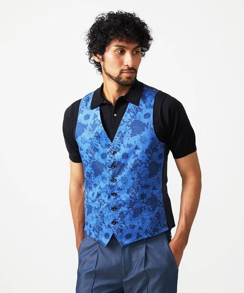 セットアップ】デニム調リバーシブルベスト（ベスト）｜MICHEL KLEIN