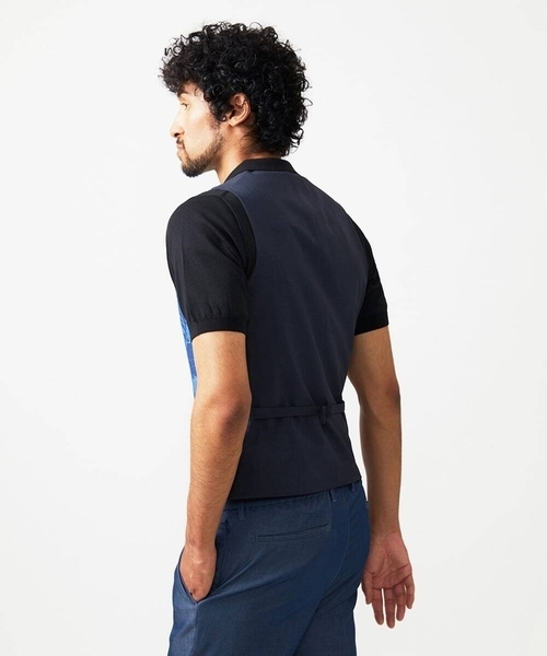 MICHEL KLEIN HOMME (ミッシェルクランオム)の「【セットアップ】デニム調リバーシブルベスト(ベスト・メンズ・ブルー/ブラック・MEDIUM/LARGE/X-LARGE)」の14枚目の写真