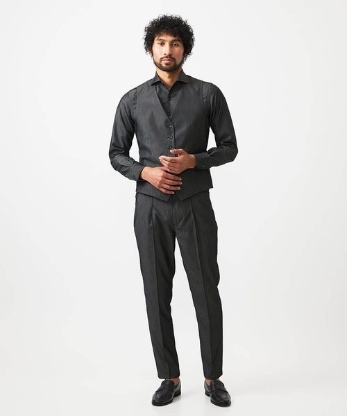 セットアップ】デニム調リバーシブルベスト（ベスト）｜MICHEL KLEIN