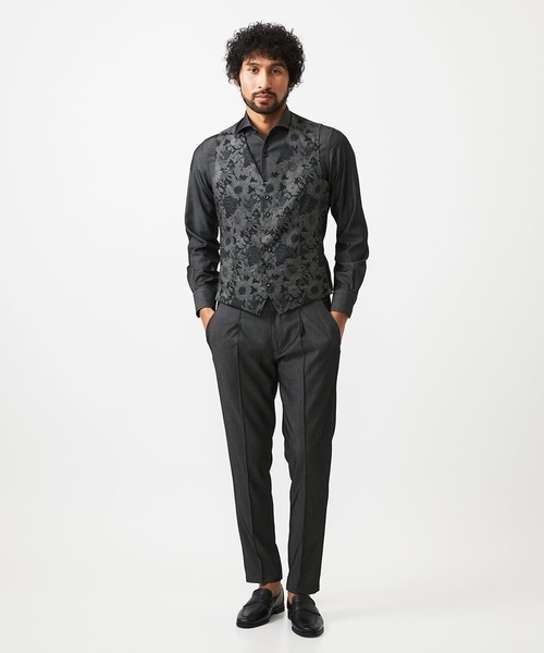 セットアップ】デニム調リバーシブルベスト（ベスト）｜MICHEL KLEIN