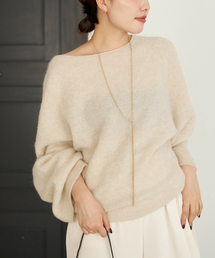 plage | 《追加》Baby Alpaca ラグラン プルオーバー(ニット/セーター)