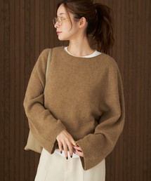 plageプラージュ＊SHEER C/Nニット＊新品未使用 plage（プラージュ）の「Co/Ny Sheer クルーネックプルオーバー