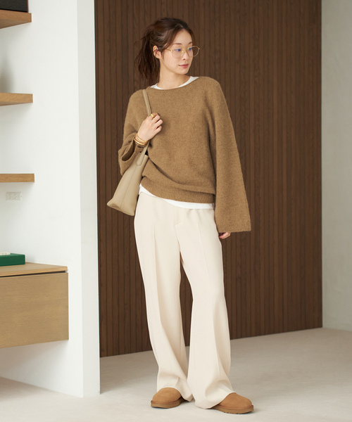 plage（プラージュ）の「《追加》Baby Alpaca ラグラン プル