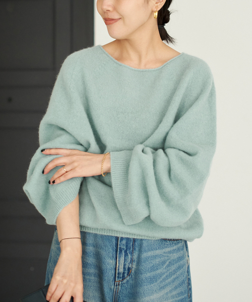 Plage ALPACA SHAGGY LOOSE プルオーバー　プラージュ plage（プラージュ）の「ALPACA SHAGGY LOOSE プルオーバー