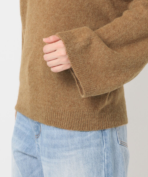 追加》Baby Alpaca ラグラン プルオーバー(ニット/セーター)|Plage 追加》Baby Alpaca ラグラン プルオーバー(ニット/セーター)|Plage