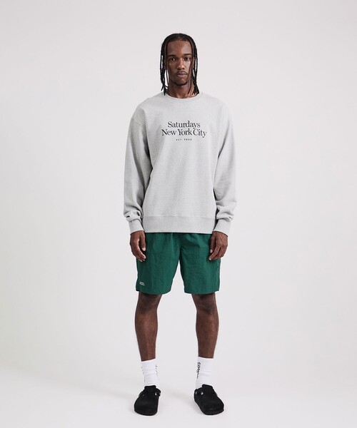 Saturdays NYC(サタデーズ ニューヨークシティ )の「Bowery Miller Standard Sweatshirt(スウェット・メンズ・オレンジ/ブラック/グレー・X-SMALL/XL/S/M/L)」の13枚目の写真