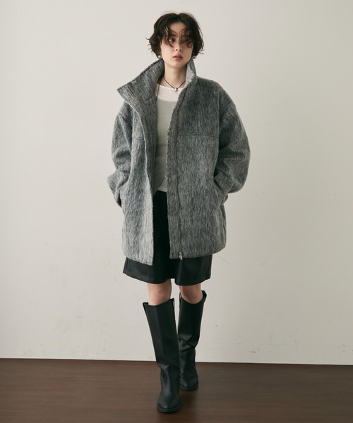 セール】シャギービッグコート（その他アウター）｜Trish（トリッシュ