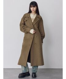 美品　MURUA ロングコート　ムルーア MURUA｜ムルーアのジャケット/アウター（ロング丈）通販 - ZOZOTOWN