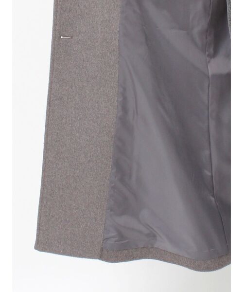 セール】スタンドネックダブルカラーコート（ステンカラーコート