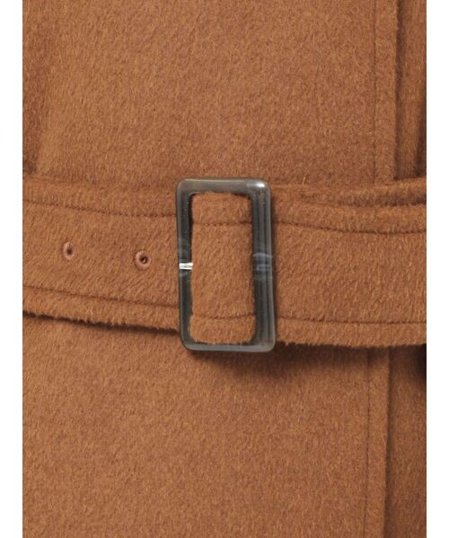 セール】スタンドネックダブルカラーコート（ステンカラーコート