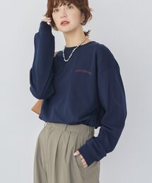 ロンT」に該当するブルー・ネイビー/青色系のファッション通販