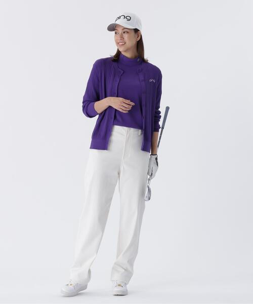 セール】【PING APPAREL】TCツイル5ポケットストレートパンツ ＜LADIES