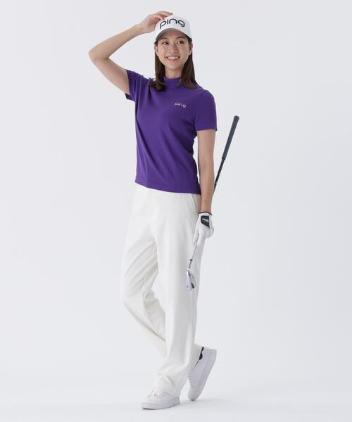 セール】【PING APPAREL】TCツイル5ポケットストレートパンツ ＜LADIES