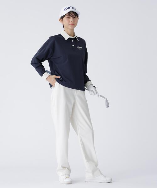 セール】【PING APPAREL】TCツイル5ポケットストレートパンツ ＜LADIES