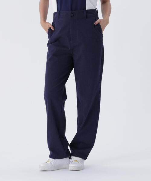 【グレー】TCツイル5ポケットストレートパンツ <LADIES LINE> (LADIES) セール】【PING APPAREL】TCツイル5ポケットストレートパンツ ＜LADIES