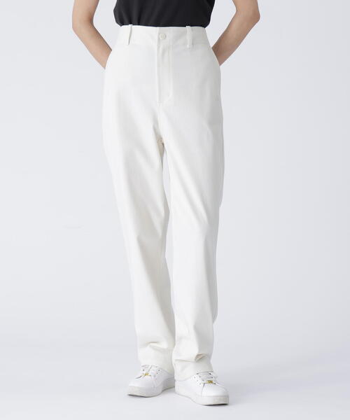 【ホワイト】TCツイル5ポケットストレートパンツ <LADIES LINE> (LADIES) セール】【PING APPAREL】TCツイル5ポケットストレートパンツ ＜LADIES